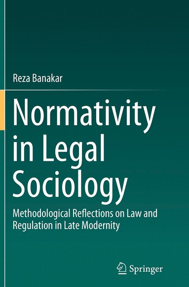 bokomslag Normativity in Legal Sociology