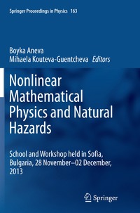 bokomslag Nonlinear Mathematical Physics and Natural Hazards