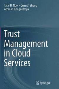 bokomslag Trust Management in Cloud Services