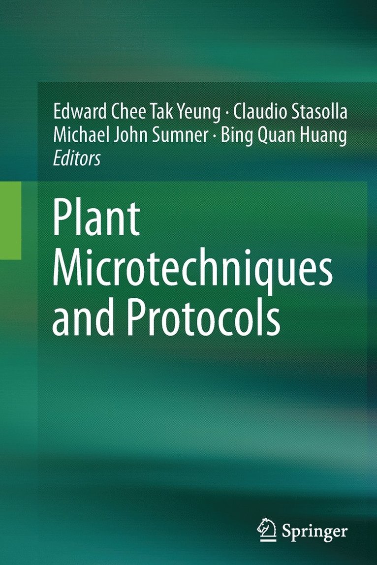 Plant Microtechniques and Protocols 1