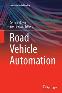 bokomslag Road Vehicle Automation