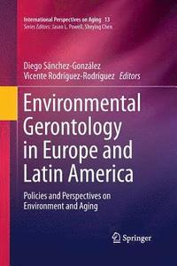 bokomslag Environmental Gerontology in Europe and Latin America