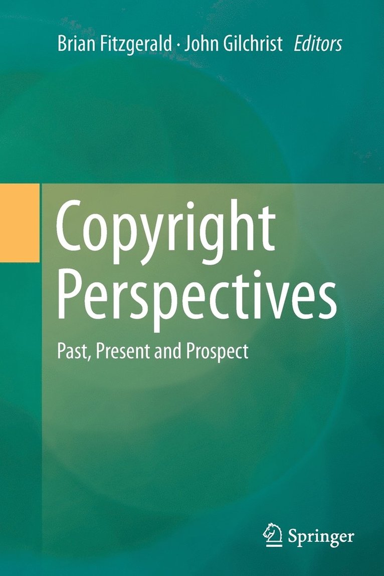 Brian Fitzgerald, John Gilchrist - Copyright Perspectives, Häftad