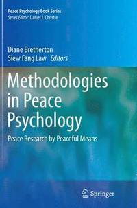 bokomslag Methodologies in Peace Psychology