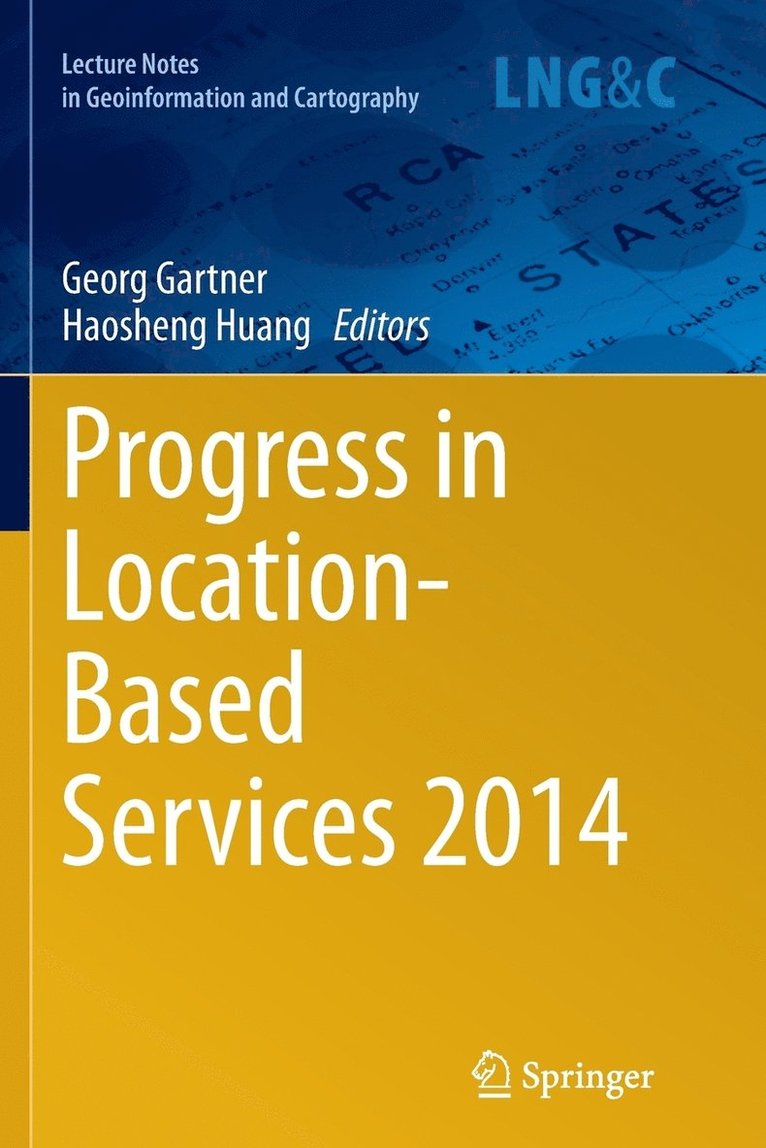Progress in Location-Based Services 2014 1
