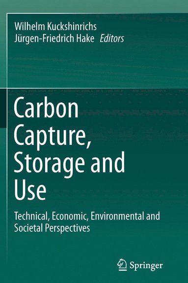 bokomslag Carbon Capture, Storage and Use