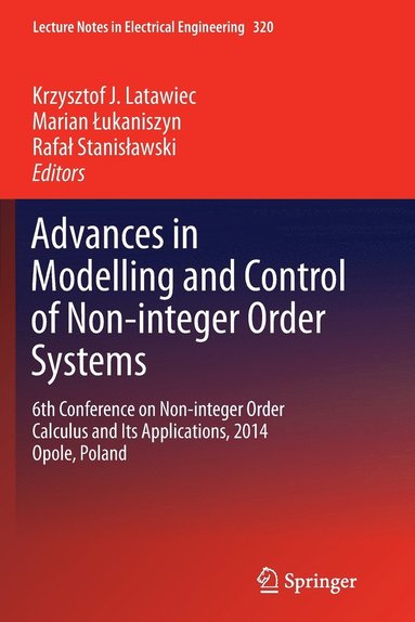 bokomslag Advances in Modelling and Control of Non-integer-Order Systems