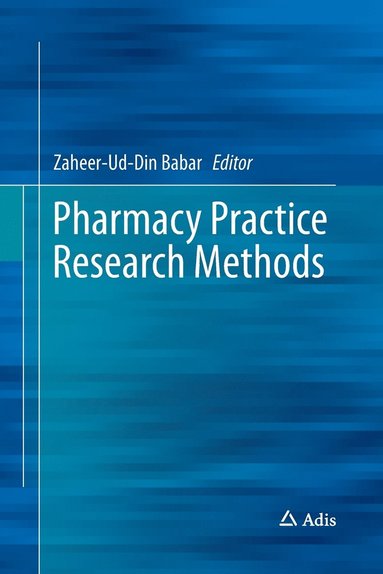 bokomslag Pharmacy Practice Research Methods