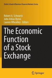 bokomslag The Economic Function of a Stock Exchange