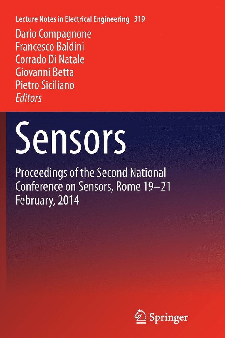 Dario Compagnone, Francesco Baldini, Corrado Di Natale, Giovanni Betta, Pietro Siciliano - Sensors, Häftad
