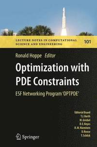 bokomslag Optimization with PDE Constraints