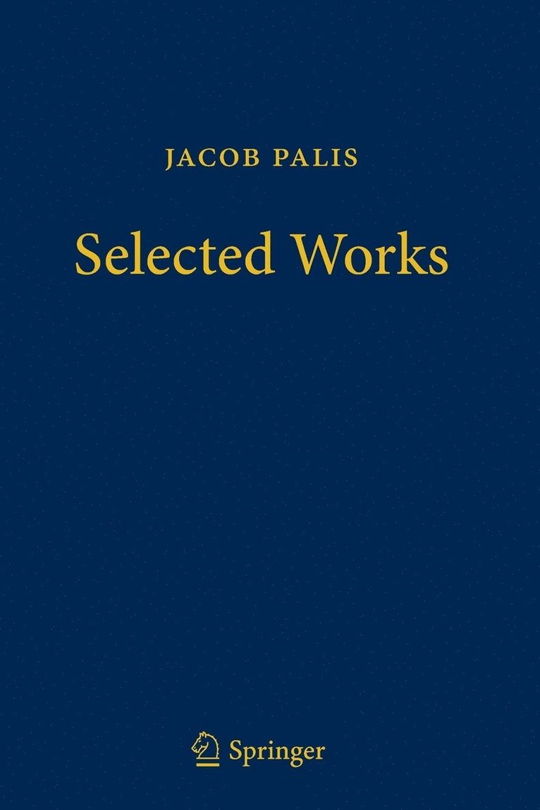 Jacob Palis, Welington de Melo, Welington De Melo - Jacob Palis - Selected Works, Häftad