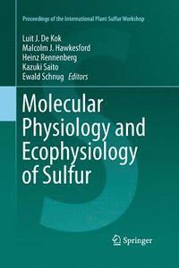 bokomslag Molecular Physiology and Ecophysiology of Sulfur
