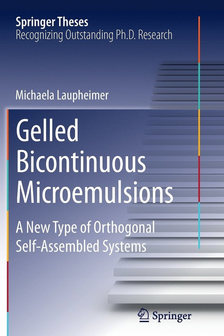Gelled Bicontinuous Microemulsions 1