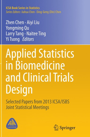 bokomslag Applied Statistics in Biomedicine and Clinical Trials Design