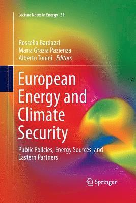 bokomslag European Energy and Climate Security