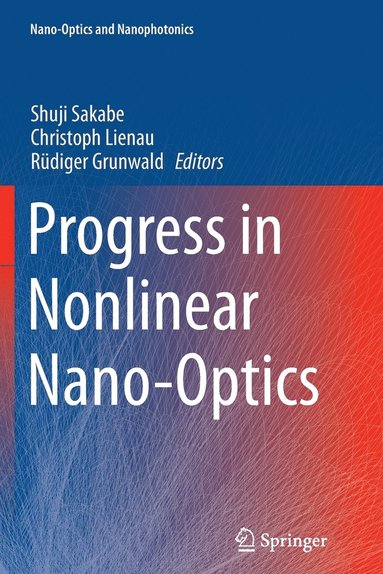 bokomslag Progress in Nonlinear Nano-Optics