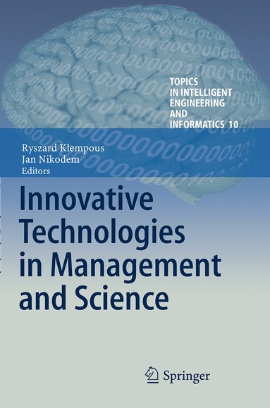 bokomslag Innovative Technologies in Management and Science