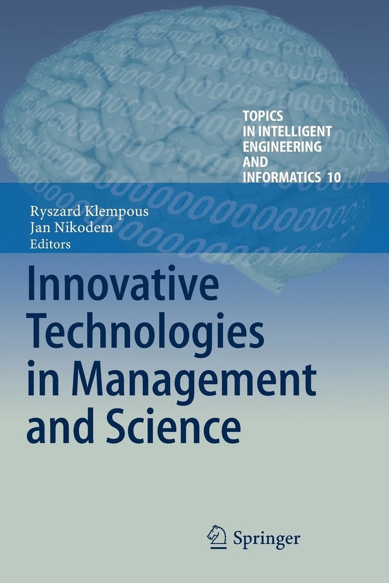 Innovative Technologies in Management and Science 1