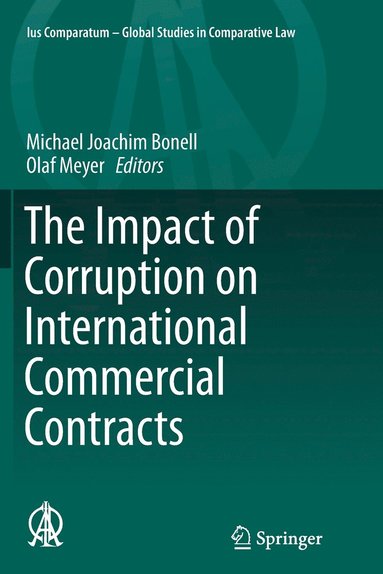 bokomslag The Impact of Corruption on International Commercial Contracts