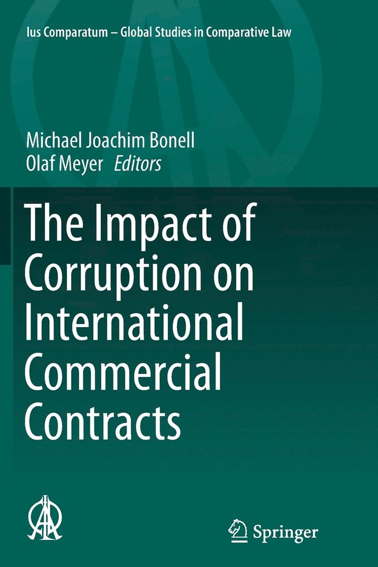 The Impact of Corruption on International Commercial Contracts 1