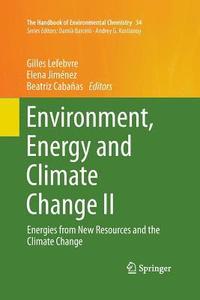 bokomslag Environment, Energy and Climate Change II