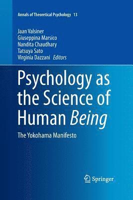 bokomslag Psychology as the Science of Human Being