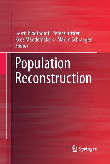 bokomslag Population Reconstruction
