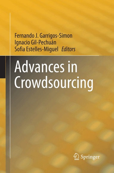 Fernando J. Garrigos-Simon, Ignacio Gil-Pechuán, Sofia Estelles-Miguel - Advances in Crowdsourcing, Häftad