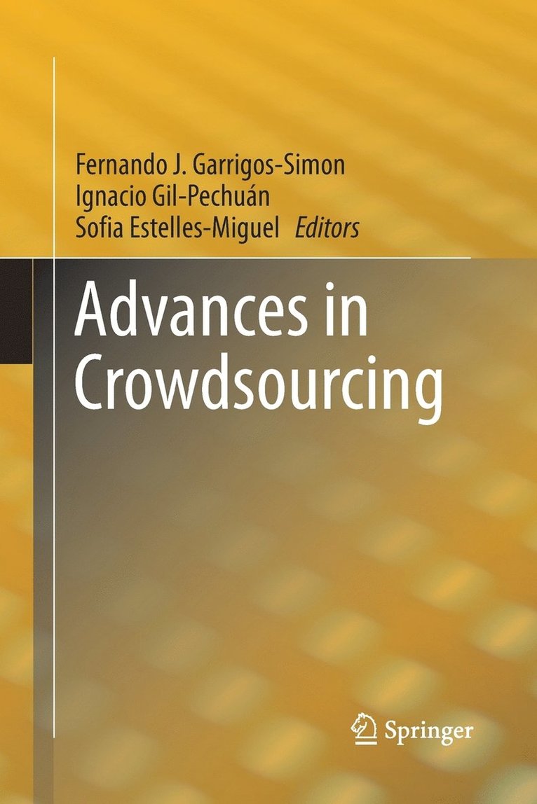 Advances in Crowdsourcing 1