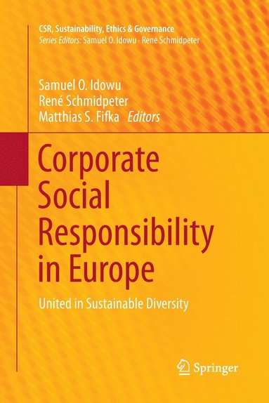 bokomslag Corporate Social Responsibility in Europe