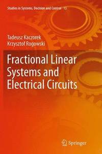 bokomslag Fractional Linear Systems and Electrical Circuits