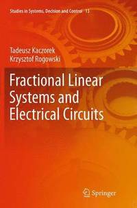 bokomslag Fractional Linear Systems and Electrical Circuits