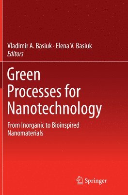 bokomslag Green Processes for Nanotechnology