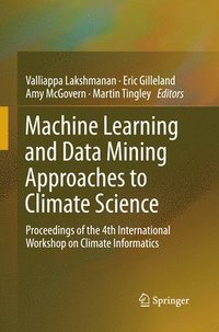 bokomslag Machine Learning and Data Mining Approaches to Climate Science