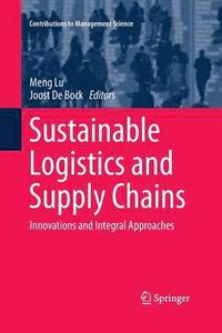bokomslag Sustainable Logistics and Supply Chains
