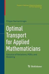 bokomslag Optimal Transport for Applied Mathematicians