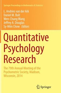 bokomslag Quantitative Psychology Research