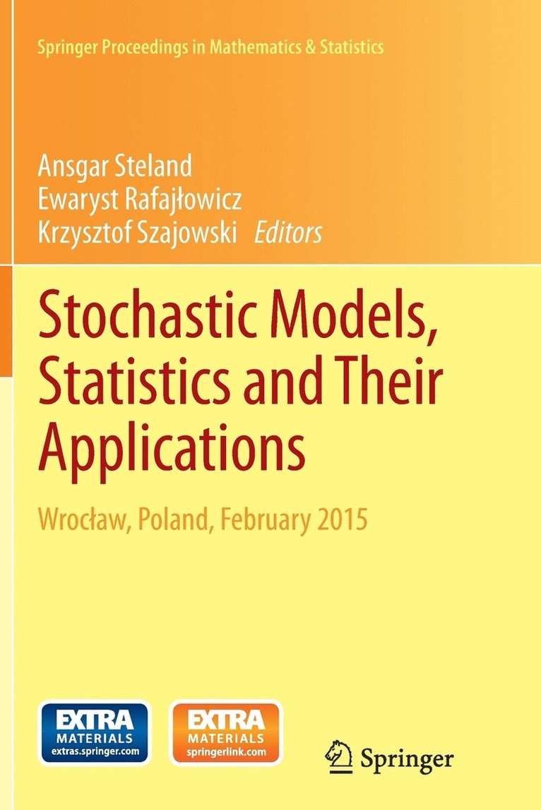 Stochastic Models, Statistics and Their Applications 1