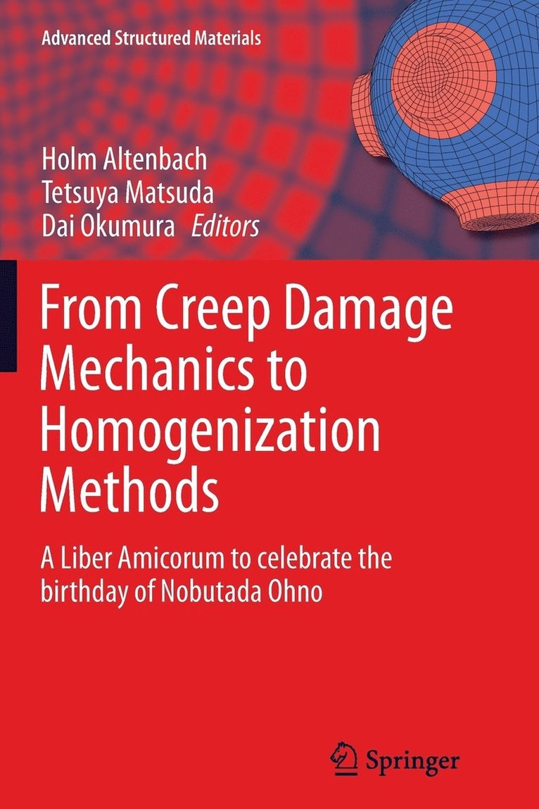 From Creep Damage Mechanics to Homogenization Methods 1