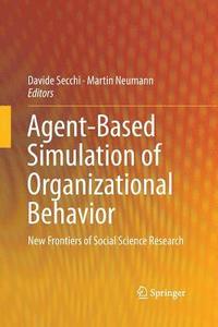 bokomslag Agent-Based Simulation of Organizational Behavior