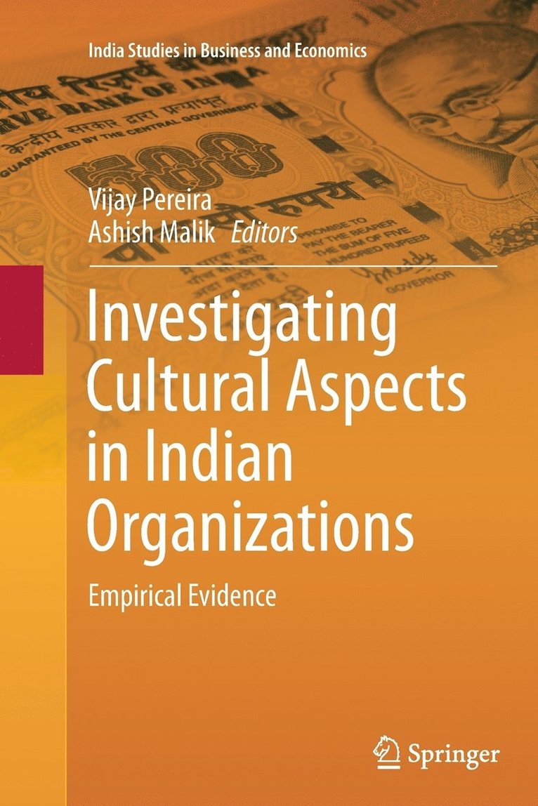 Investigating Cultural Aspects in Indian Organizations 1