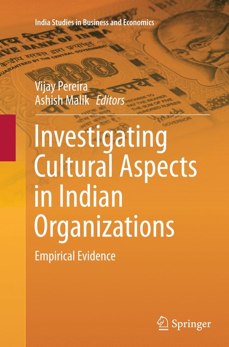 Investigating Cultural Aspects in Indian Organizations 1