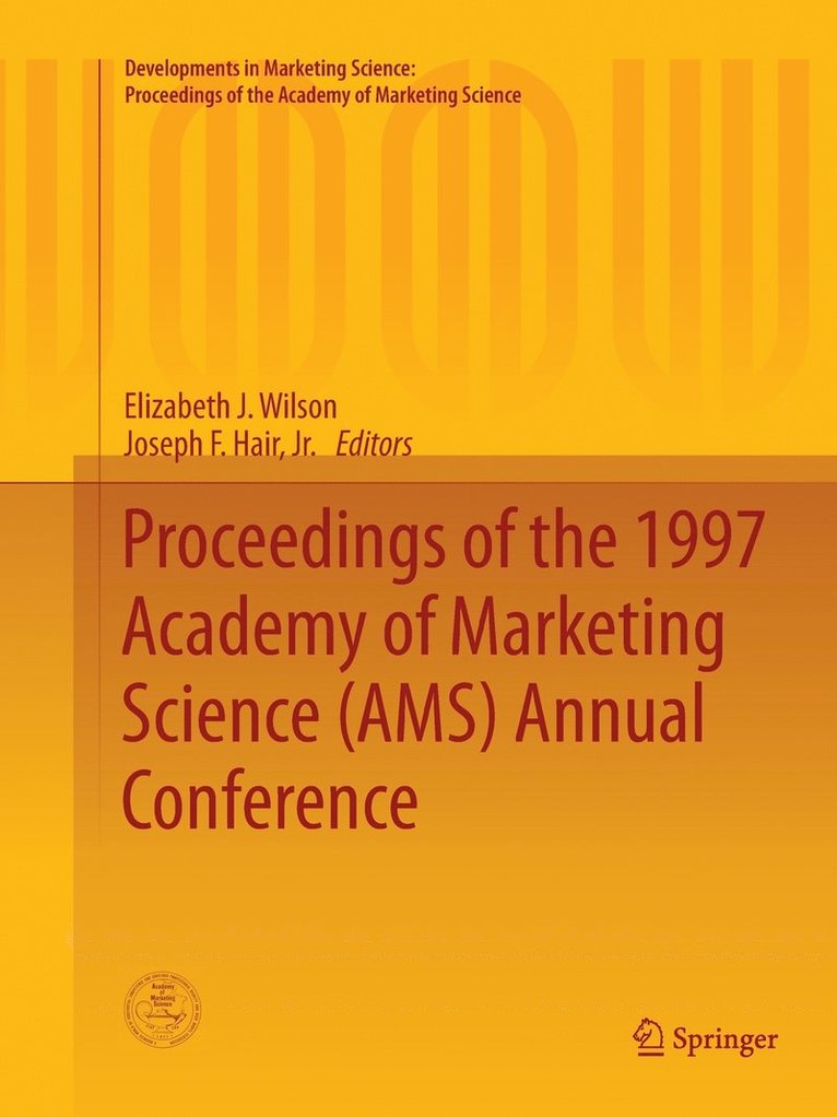 Proceedings of the 1997 Academy of Marketing Science (AMS) Annual Conference 1