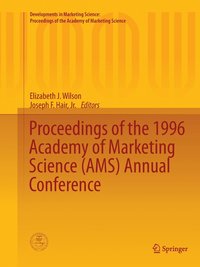 bokomslag Proceedings of the 1996 Academy of Marketing Science (AMS) Annual Conference