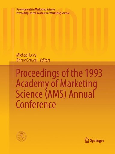 bokomslag Proceedings of the 1993 Academy of Marketing Science (AMS) Annual Conference