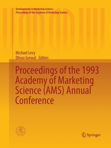 bokomslag Proceedings of the 1993 Academy of Marketing Science (AMS) Annual Conference