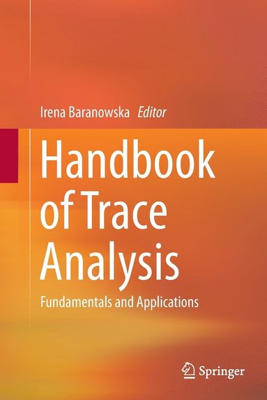 bokomslag Handbook of Trace Analysis