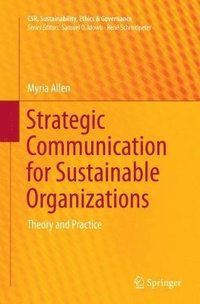 bokomslag Strategic Communication for Sustainable Organizations