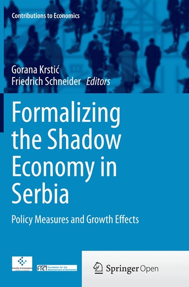 Gorana Krstić, Friedrich Schneider - Formalizing the Shadow Economy in Serbia, Häftad